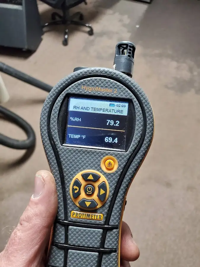Moisture meter humidity assessment for Mold Remediation & Removal in Saginaw