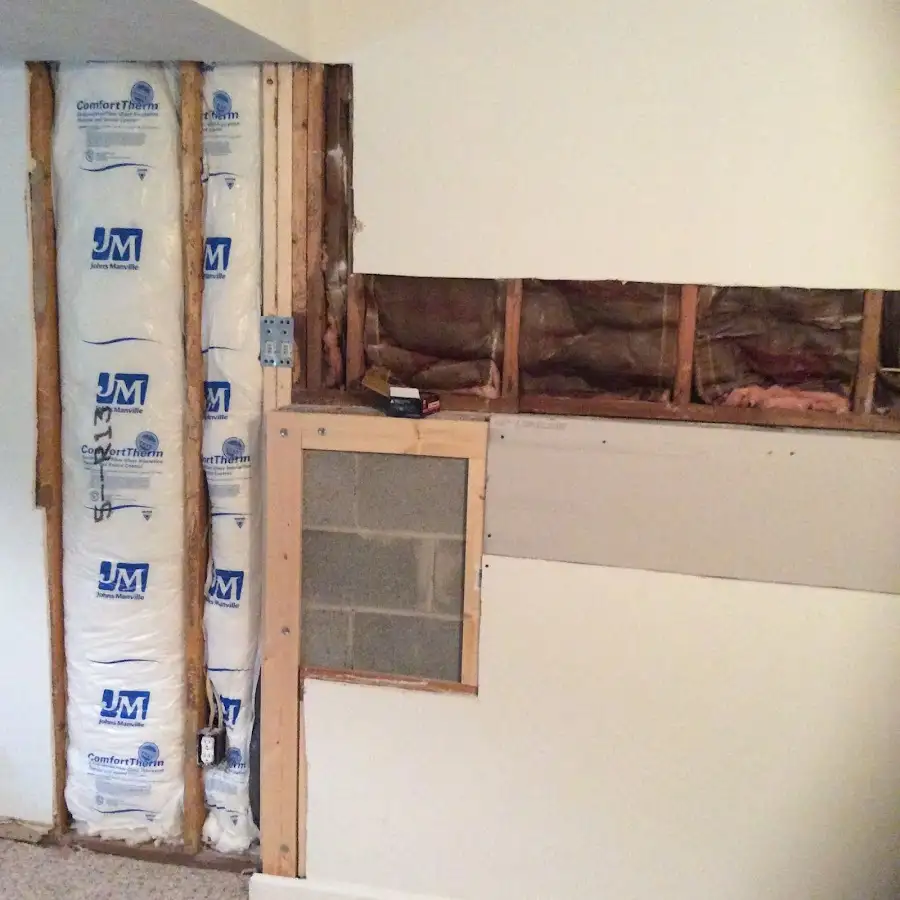 Wall insulation replacement during Structural Drying in Saginaw